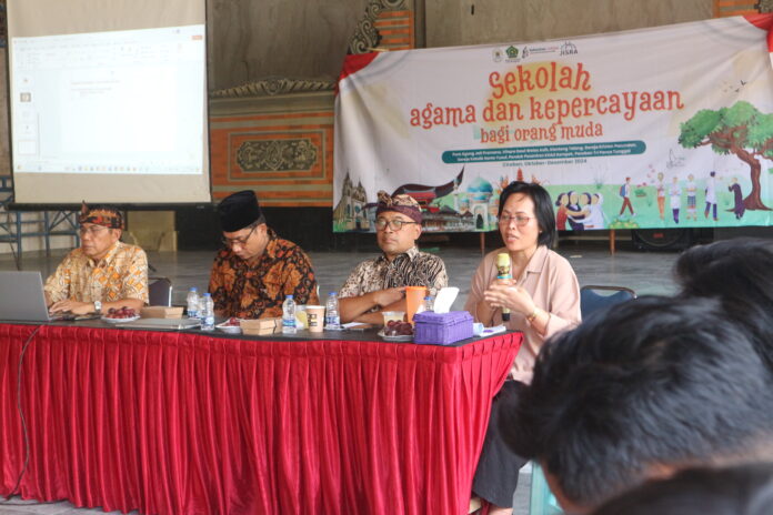 Sekolah Agama dan Kepercayaan (SAK) bagi Orang Muda yang pertama Mengenal lebih Dekat Umat Hindu di Pura Agung Jati Pramana Kota Cirebon.